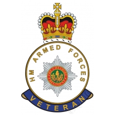 The Cheshire Regiment HM Armed Forces Veterans Sticker